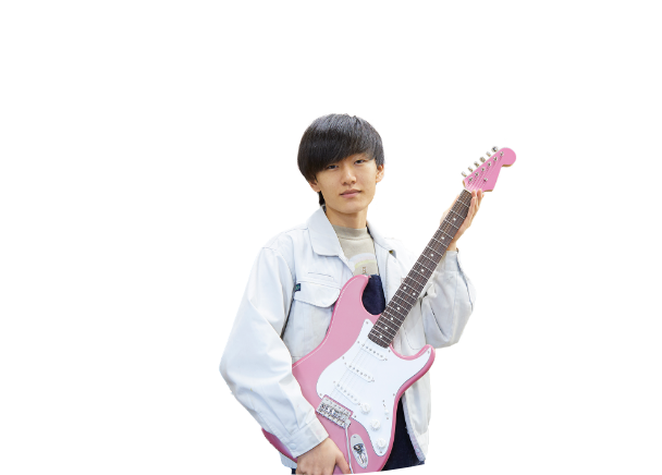 楽器を作るのが好き！