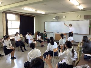 高校に出前授業