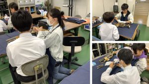 総合学習で中学生が本校を訪問